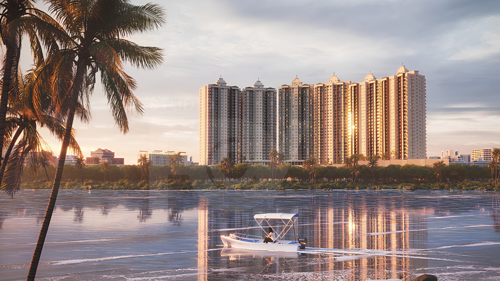 Lakeridge City Ambegaon lakeside view
